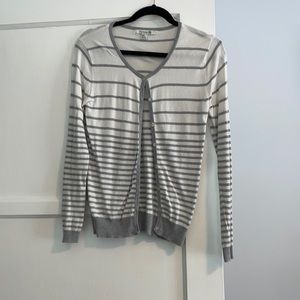 Forever 21 long sleeve button up sweater (size M)